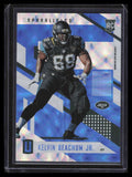 2017 Panini Unparalleled Blue Future Frame 198 Kelvin Beachum Jr. Rookie 7/10
