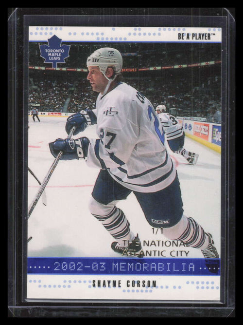 2002-03 BAP Memorabilia The National Atlantic City 120 Shayne Corson 1/1