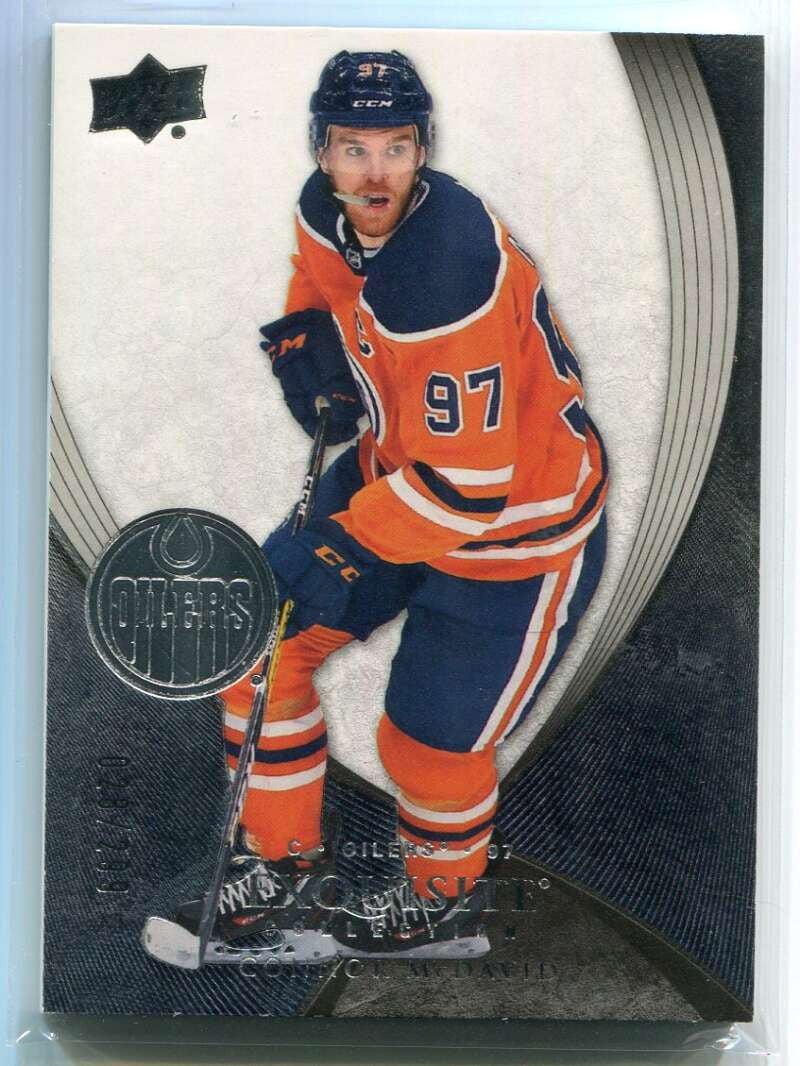 2021-22 Exquisite Collection '07-08 Retro 07vcm Connor McDavid 28/299