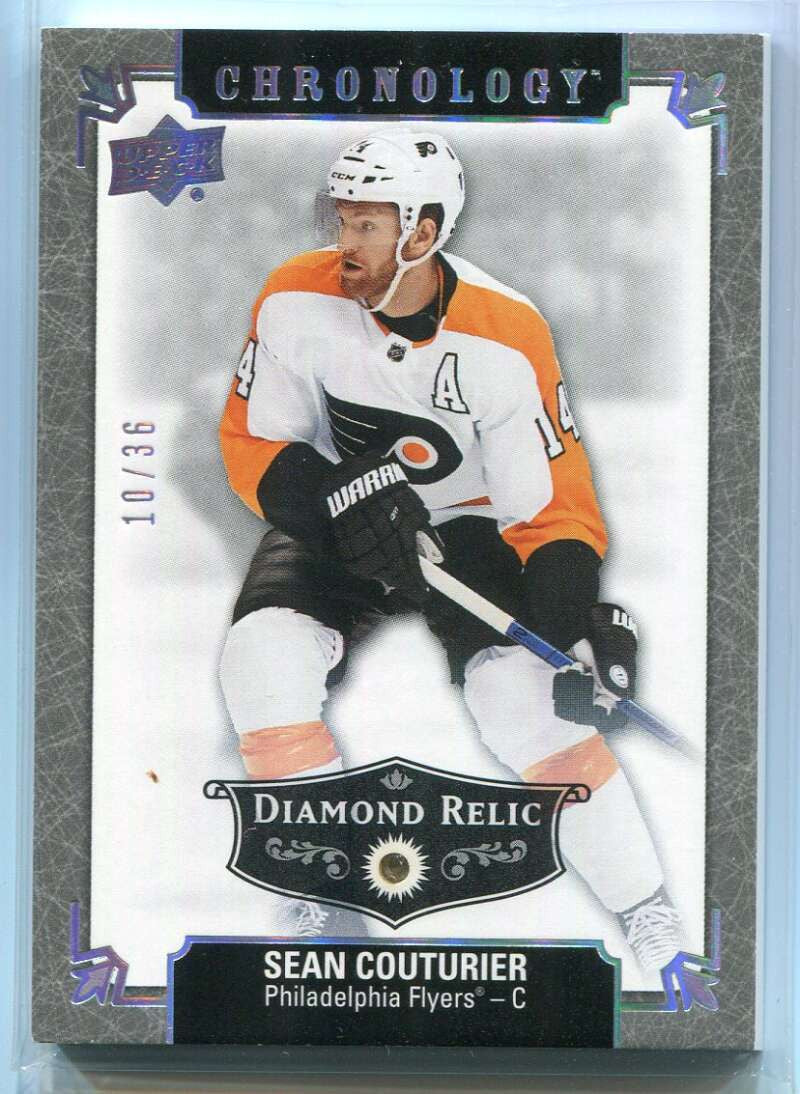 2019-20 Chronology Diamond Relics 120 Sean Couturier Diamond Relic 10/36