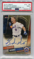 2019 Finest Autographs Superfractor FABN Branon Nimmo Auto 1/1 PSA 9 MINT
