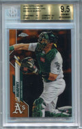 2020 Topps Chrome Orange Refractor 32 Sean Murphy Rookie 16/25 BGS 9.5 GEM MINT