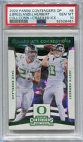 2020 Panini Contenders Collegiate Connections Ice Breeland Herbert RC /23 PSA 10