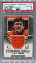 2013-14 Between the Pipes Jerseys Silver gum50 Chico Resch Jersey /180 PSA 10