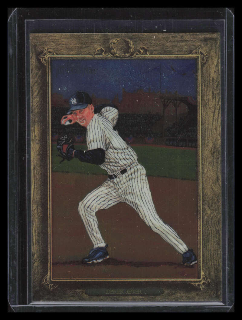 2007 Topps Turkey Red Chrome 95 Derek Jeter 1889/1999