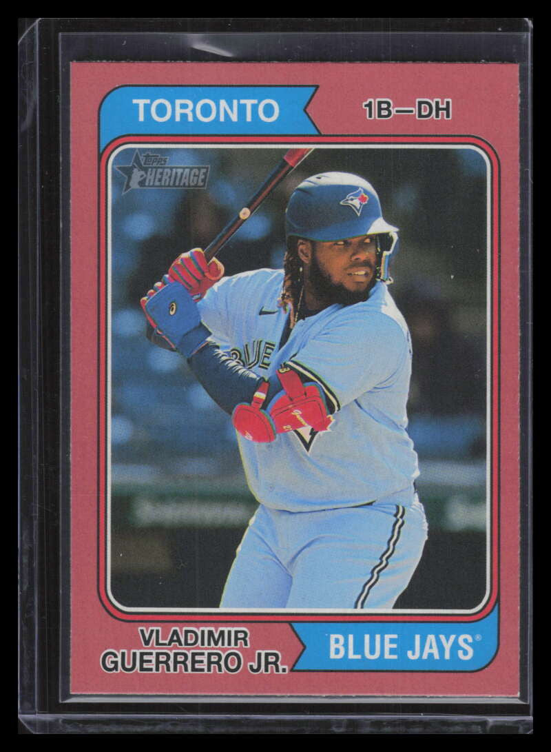 2023 Topps Heritage Target Red Border 460 Vladimir Guerrero Jr.