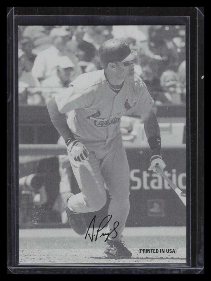 2004 Leaf Exhibits 1947-66 Printed in USA Signature 2 Albert Pujols 45/66