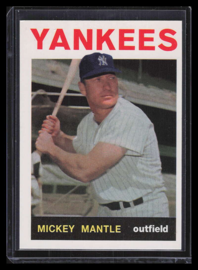 1996 Topps Redemption 14 Mickey Mantle 1964 Topps Sweepstakes /2500 133544