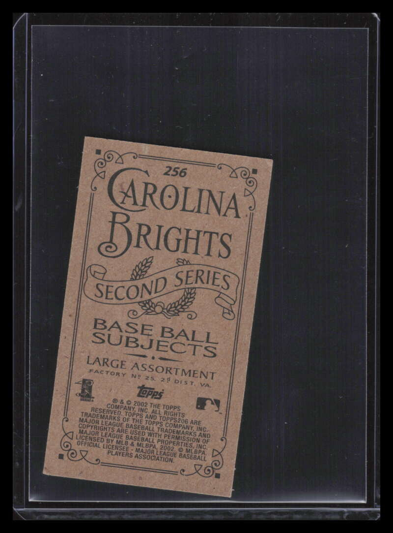 2002 Topps 206 Carolina Brights 256c Ichiro Suzuki White Jersey