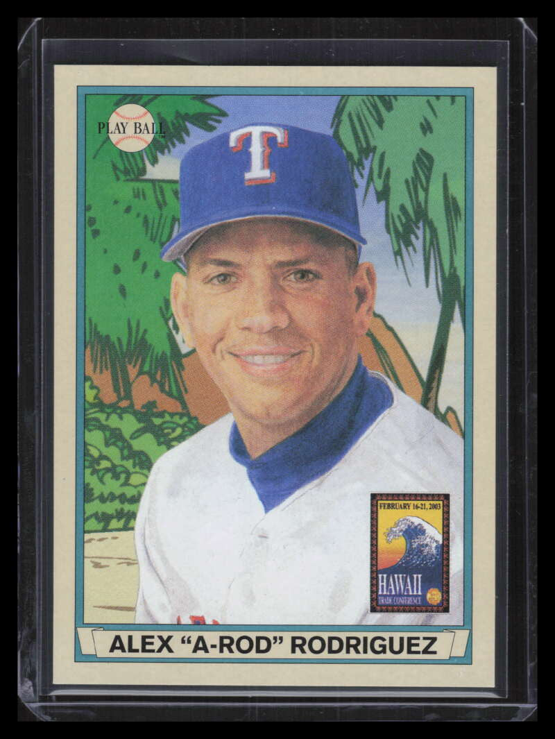 2003 Upper Deck Play Ball Hawaii Trade Conference ky9 Alex Rodriguez Kit Young