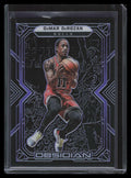 2021-22 Panini Obsidian Electric Etch Purple 41 DeMar DeRozan 18/99