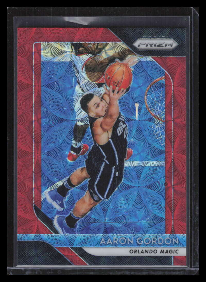 2018-19 Panini Prizm Prizms Choice Red Refractor 159 Aaron Gordon 66/88