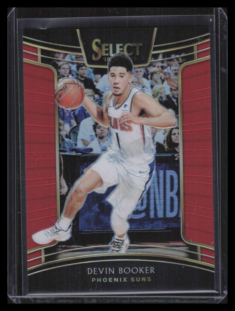 2018-19 Select Prizms Red Refractor 6 Devin Booker 37/199 Concourse