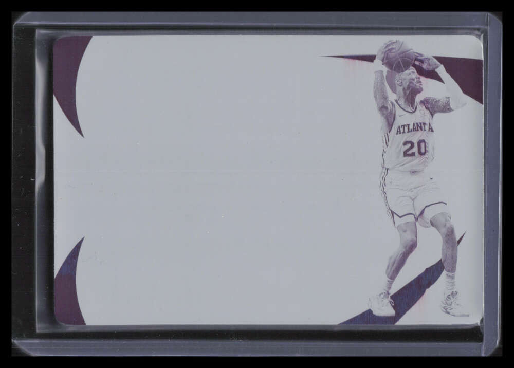 2020-21 Immaculate Collection Team Slogans Printing Plate John Collins 1/1