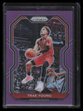 DELETE 139392 2020-21 Panini Prizm Prizms Purple Refractor 64 Trae Young 75/99