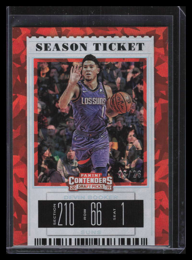 DELETE 139395 2019-20 Panini Contenders Draft Picks Cracked Ice Ticket 15 Devin Booker 23/23