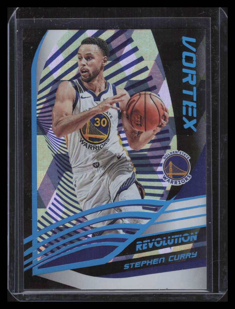 SOLD 139420 2019-20 Panini Revolution Vortex Cubic 24 Stephen Curry 35/50