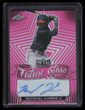 2021 Leaf Metal Draft Future Stars Pink fsmh1 Michael Harris Rookie Auto 9/20