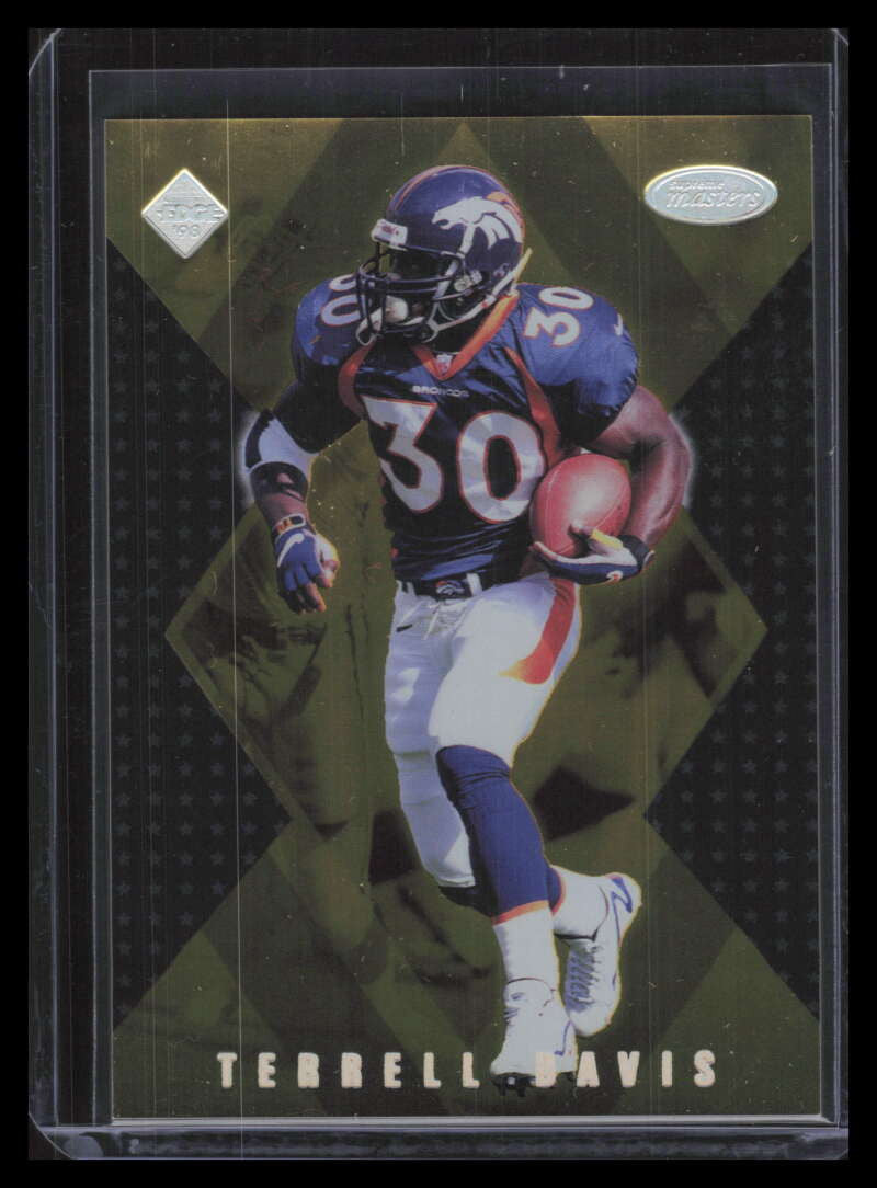 1998 Collector's Edge Masters Gold Redemption 5000 175 Terrell Davis SM 216/500