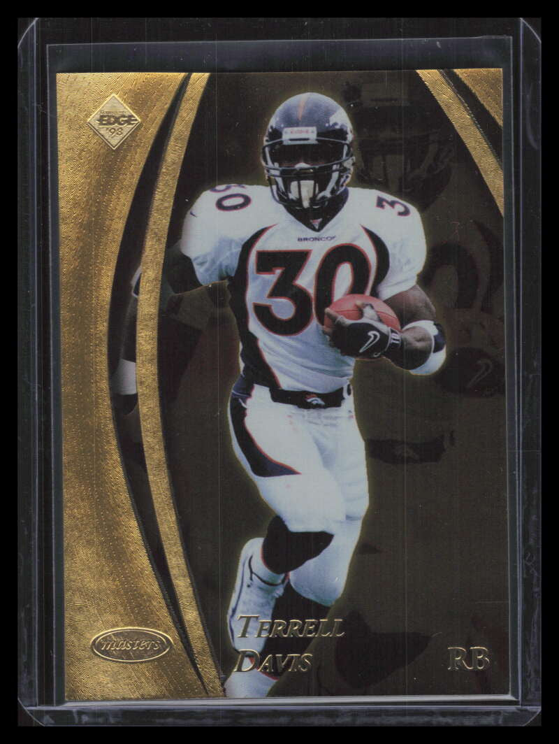1998 Collector's Edge Masters Gold Redemption 5000 52 Terrell Davis 216/500