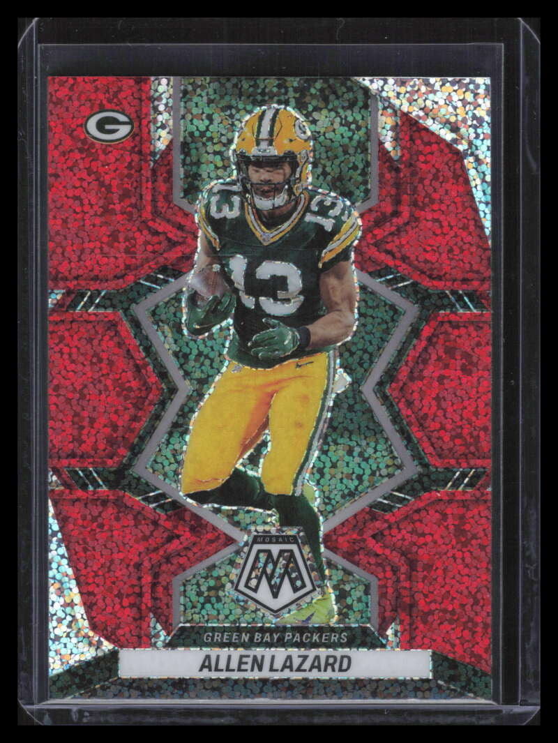 2022 Panini Mosaic Sparkle Red 73 Allen Lazard
