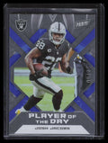 2022 Panini Player of the Day Blue 22 Josh Jacobs 5/25