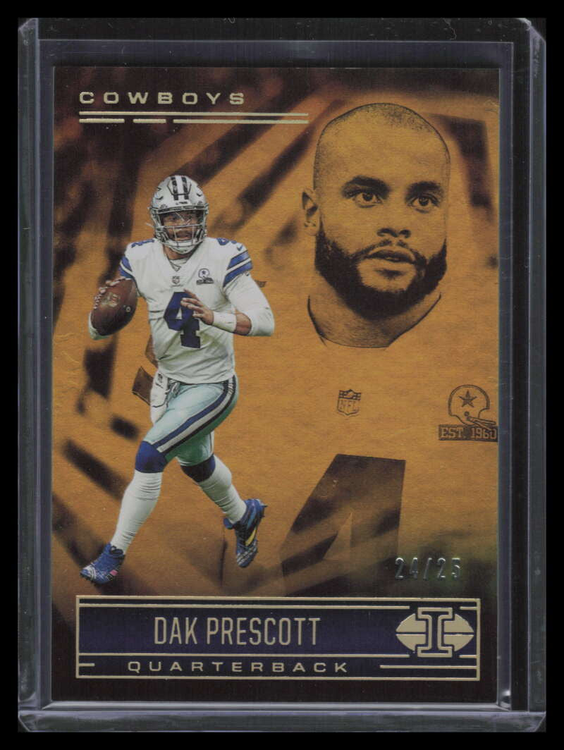 2021 Panini Illusions Gold 46 Dak Prescott 24/25
