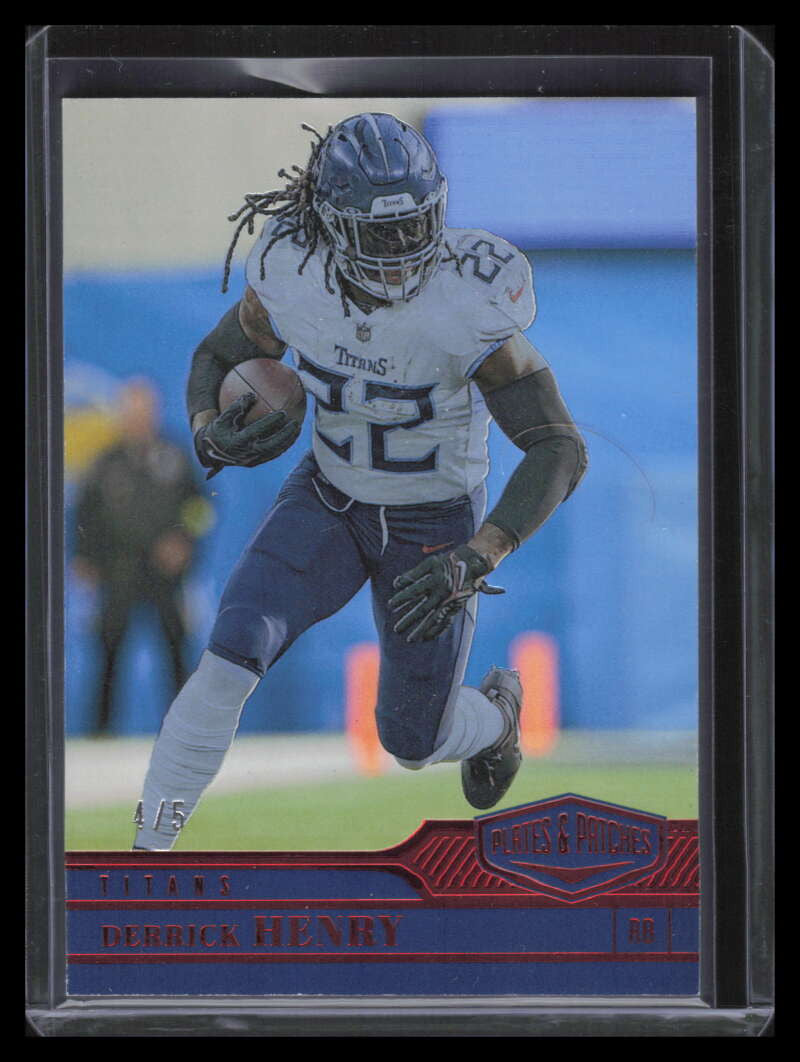 2023 Panini Plates and Patches Red 151 Derrick Henry 1/5