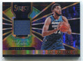 DELETE 140143 2018-19 Select Swatches Prizms Tie Dye 12 Karl-Anthony Towns Jersey 14/25
