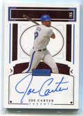 2021 Panini Flawless Honored Ink Ruby 19 Joe Carter Auto 6/10