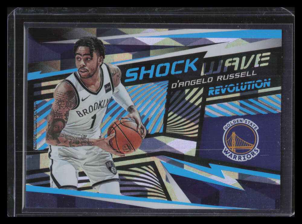 2019-20 Panini Revolution Shock Wave Cubic 13 D'Angelo Russell 35/50
