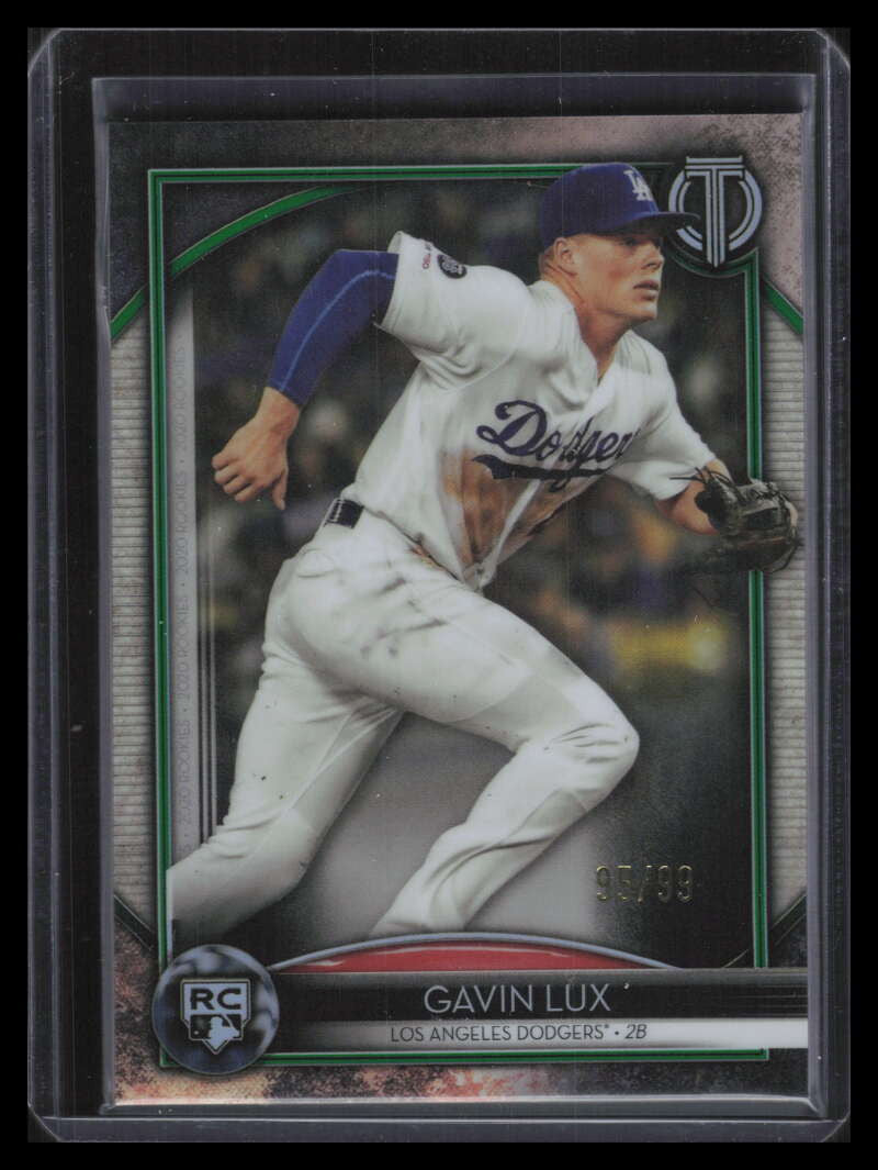 2020 Topps Tribute '20 Rookies Green 20rgl Gavin Lux Rookie 95/99