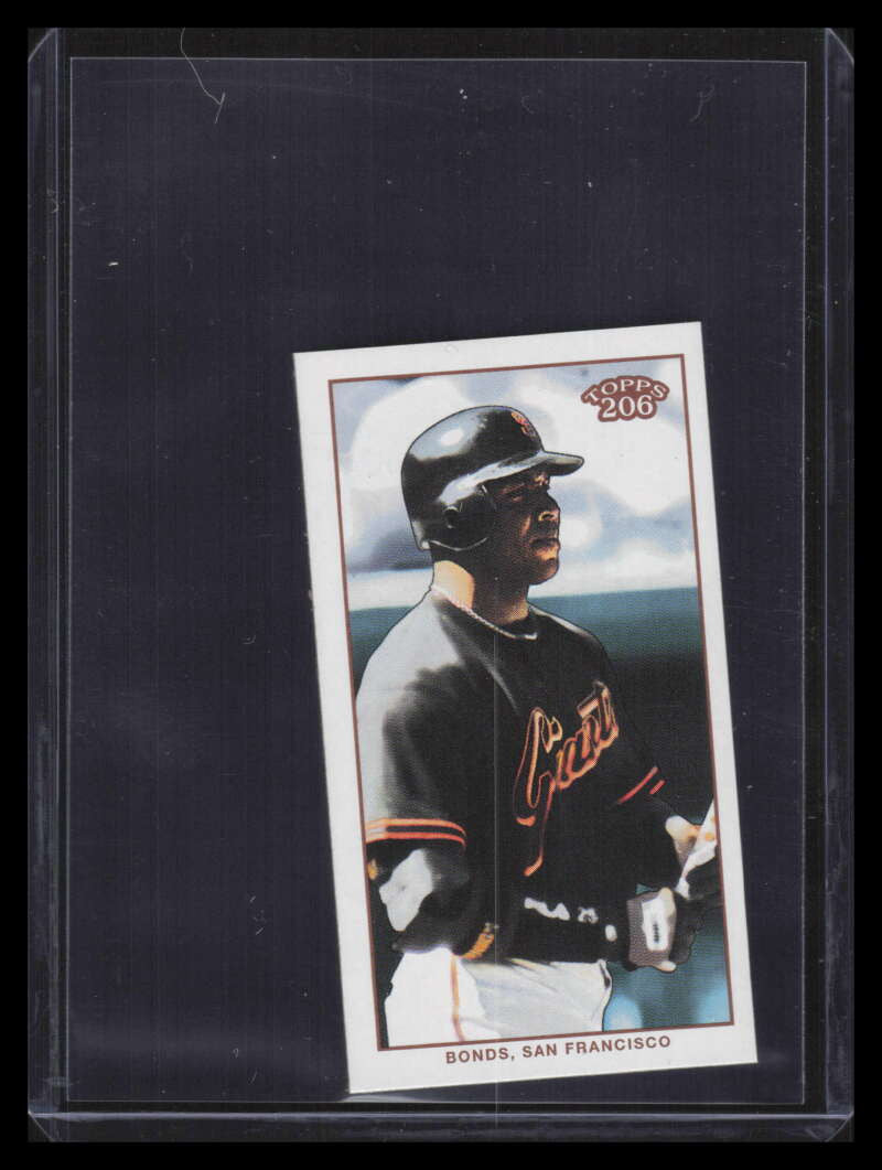2002 Topps 206 Carolina Brights 238a Barry Bonds Black Jsy