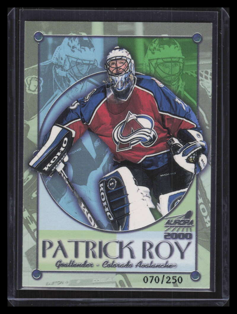 1999-00 Aurora Championship Fever Silver 8 Patrick Roy 70/250
