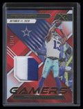 2022 Panini XR Gamers Jersey Orange 8 Michael Gallup Patch 5/15