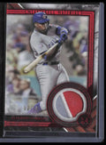 DELETE 140831 2022 Topps Museum Collection Meaningful Material Ruby Alfonso Soriano Patch 2/10
