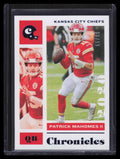2020 Panini Chronicles Blue 47 Patrick Mahomes II 55/99