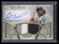 2021 Topps Tier One Autograph Relics Eloy Jimenez Dual Jersey Patch Auto 4/25