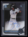 DELETE 141044 2022 Bowman Chrome Prospect Autographs CPAKW Kahlil Watson Rookie Auto 135100