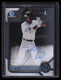 DELETE 141045 2022 Bowman Chrome Prospect Autographs CPAKW Kahlil Watson Rookie Auto 135101