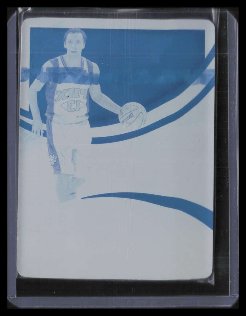 SOLD 141094 2021-22 Immaculate Collection Patch Autographs Printing Plate 54 Steve Nash 1/1