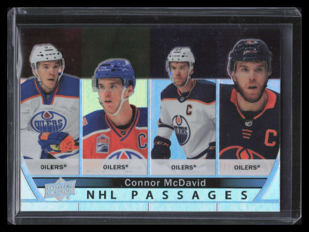2021-22 Upper Deck NHL Passages pa1 Connor McDavid