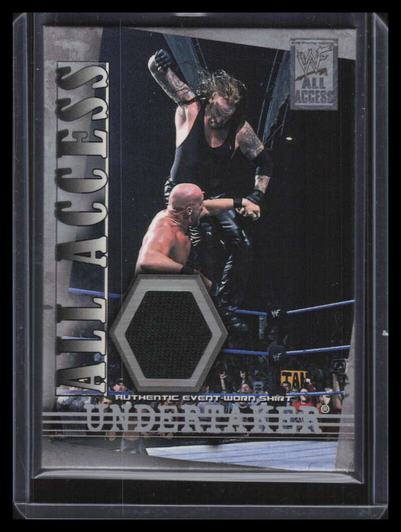 2002 Fleer WWF All Access All Access Memorabila AAMU Undertaker Shirt