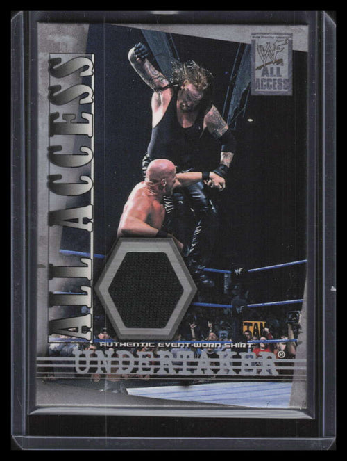 2002 Fleer WWF All Access All Access Memorabila AAMU Undertaker Shirt