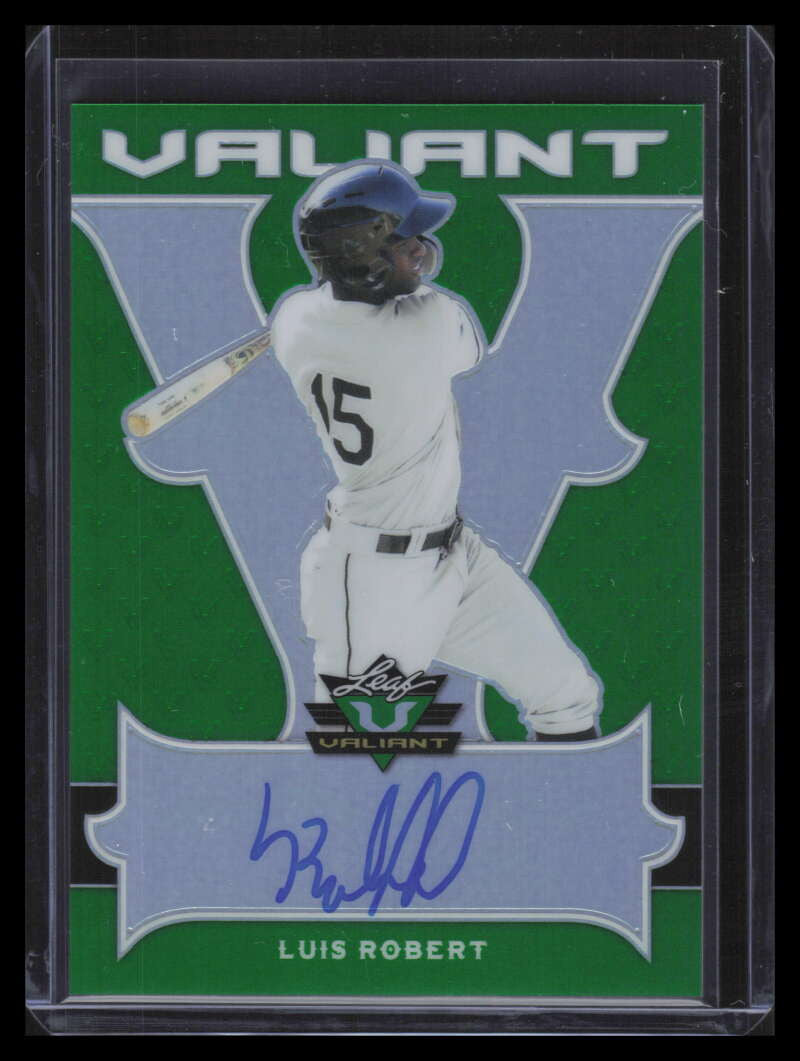 DELETE 141174 2018 Leaf Valiant balr1 Luis Robert Rookie Auto 43/99