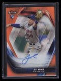 2019 Finest Firsts Autograph Orange Wave Refractor Jeff McNeil Rookie Auto 23/25