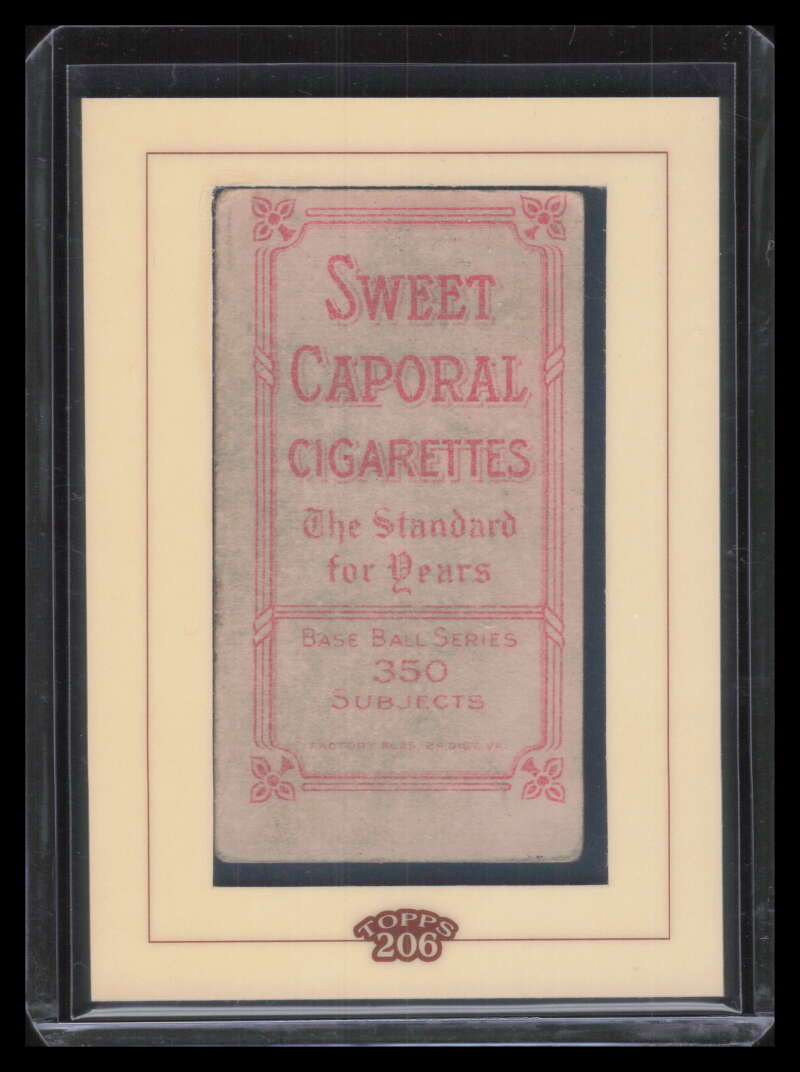 2002 Topps 206 Buyback Moose Grimshaw ML 1909-11 t206 Sweet Caporal