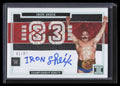 2022 Panini Impeccable WWE Championship Debuts Autographs Iron Sheik Auto 61/83