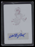 2018 Leaf Valiant Printing Plate Magenta bawb1 Will Banfield Rookie Auto 1/1