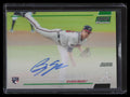 DELETE 141598 2022 Stadium Club Chrome Autographs Green Refractor Brye Elder Rookie Auto 25/99